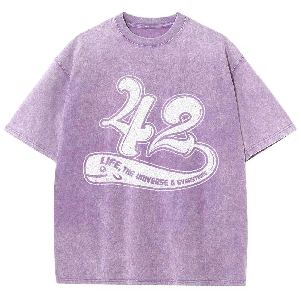 42 Life Vintage Distressed T-shirt