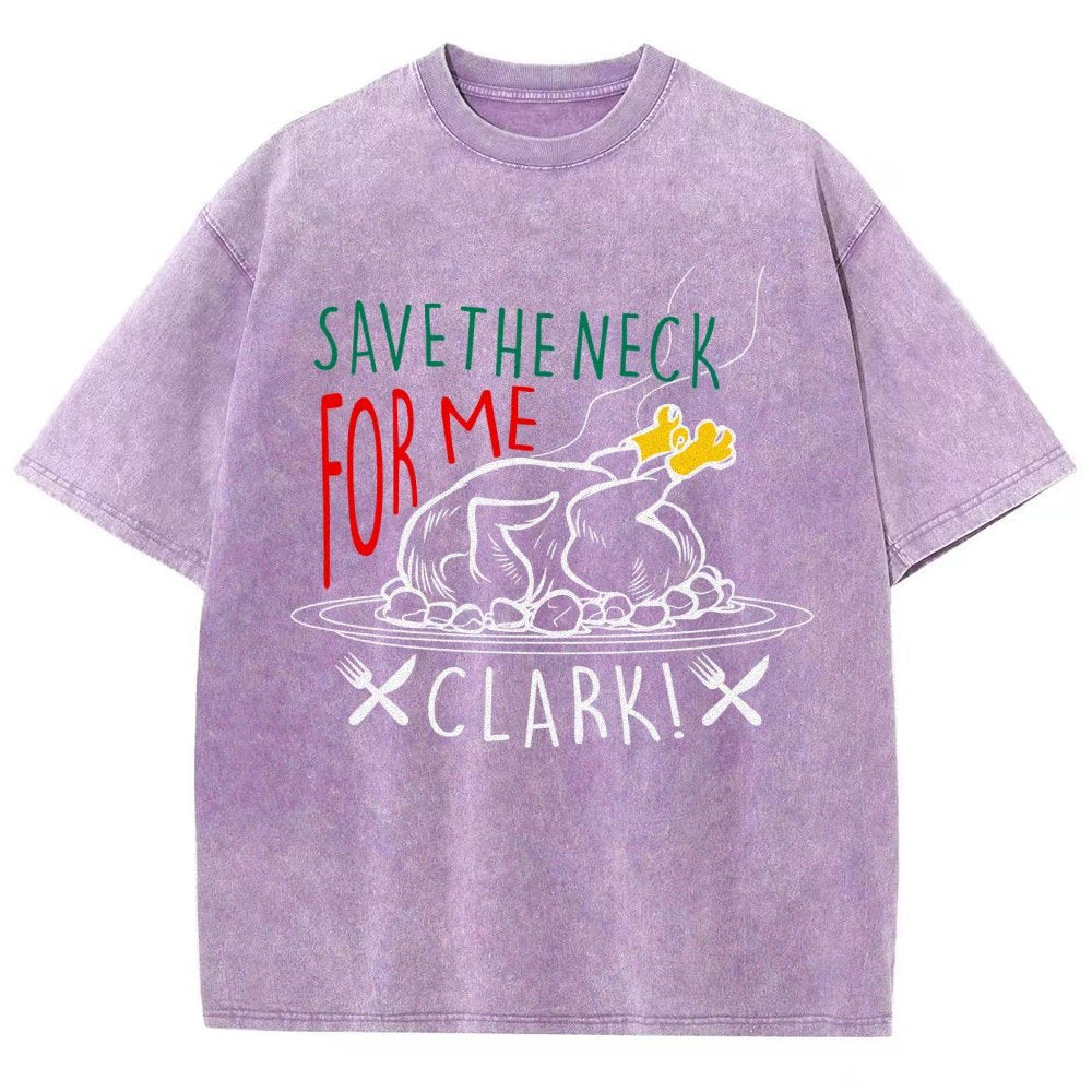 Save The Neck For Me Guy Vintage Distressed T-shirt