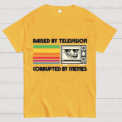 Corrupted by Memes Geek T-Shirt
