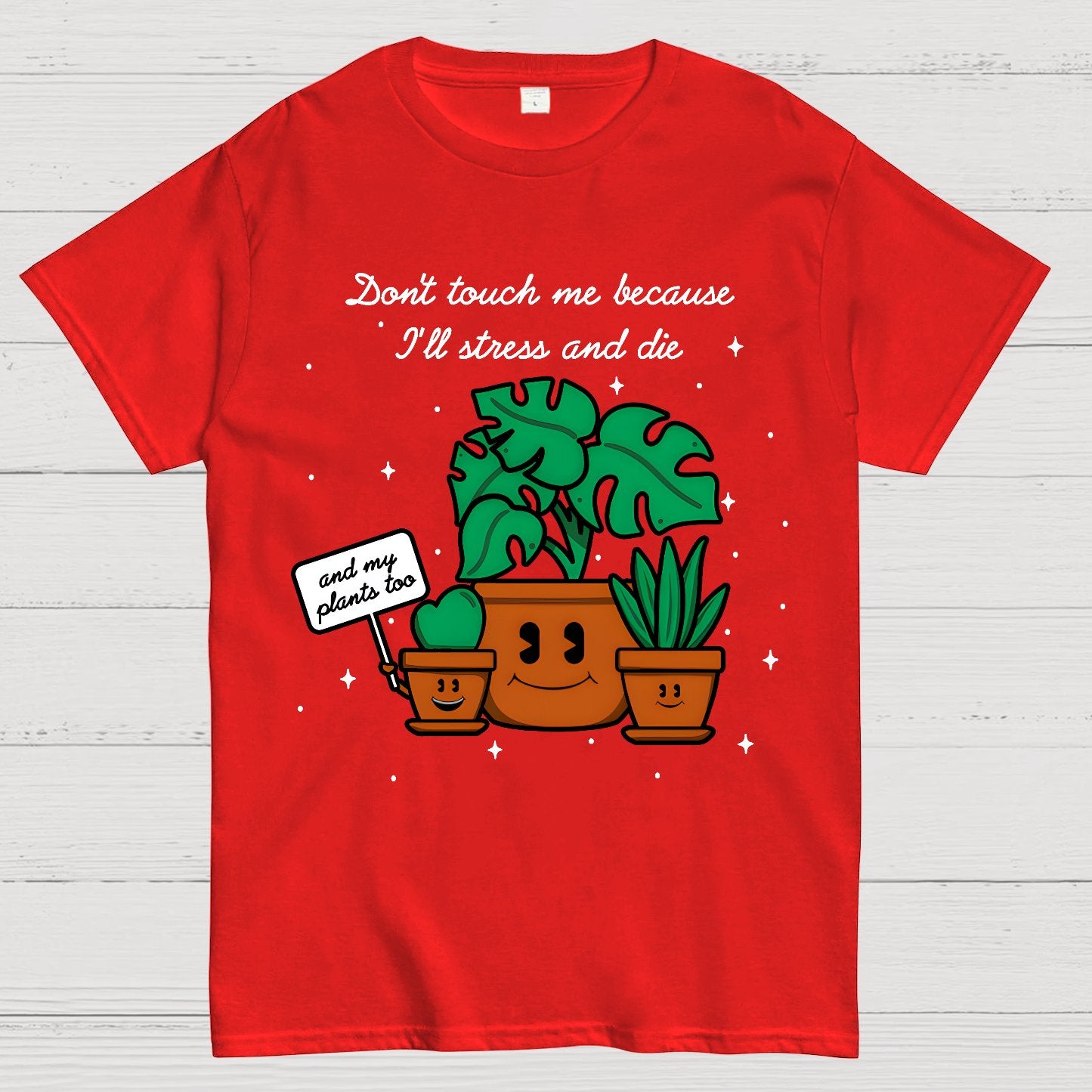 Stress And Die Geek T-Shirt