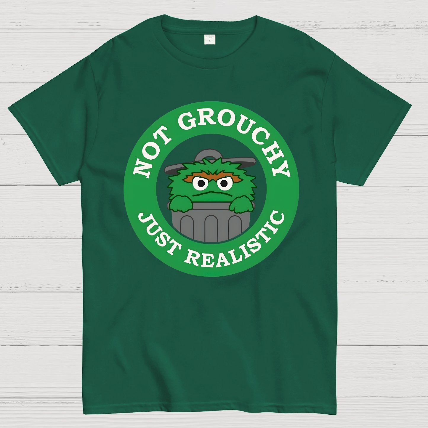 I'm Not Grouchy Geek T-Shirt