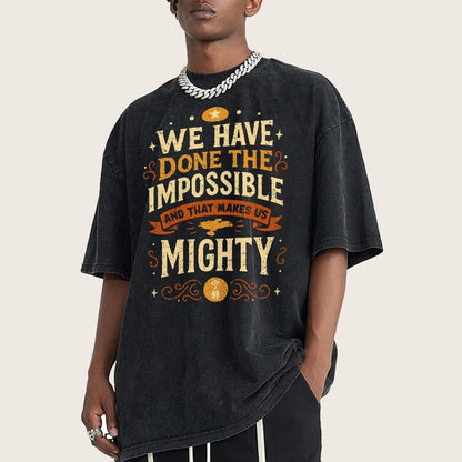 Mighty Heroes Vintage Distressed T-shirt