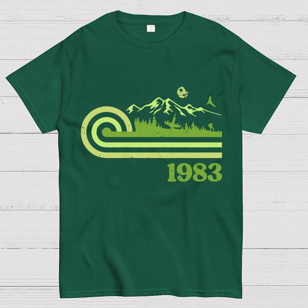 Retro Vintage Mystic Grove Geek T-Shirt