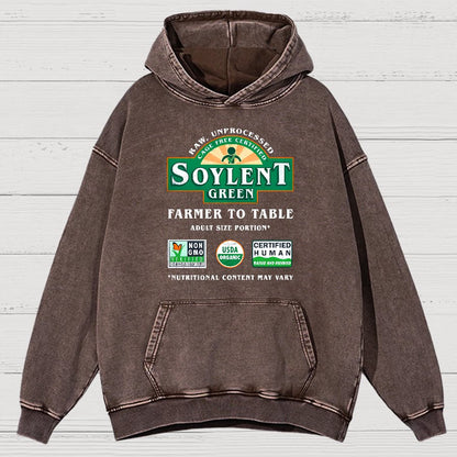 Farmer to Table Vintage Distressed Hoodie