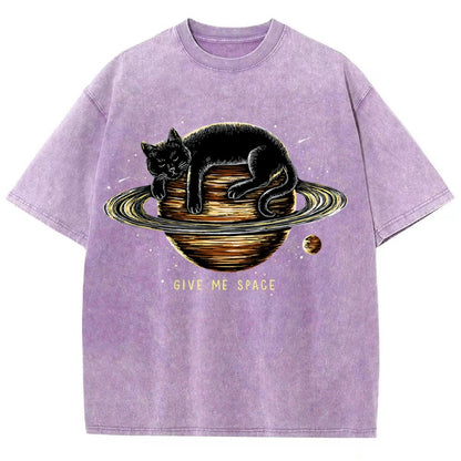 Give me space Vintage Distressed T-shirt