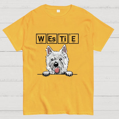 Periodic Table of Dogs  Dog Lover  Funny Science Geek T-Shirt