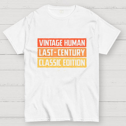 Vintage Human Geek T-Shirt
