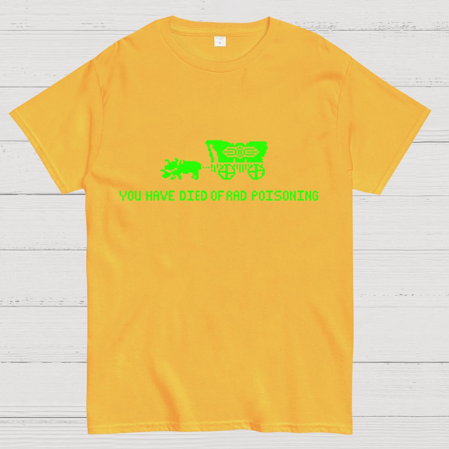 Oregon You Have Died Of Rad Poisoning Geeky T-Shirt