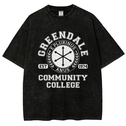 Sunnydale Community College Vintage Distressed T-shirt