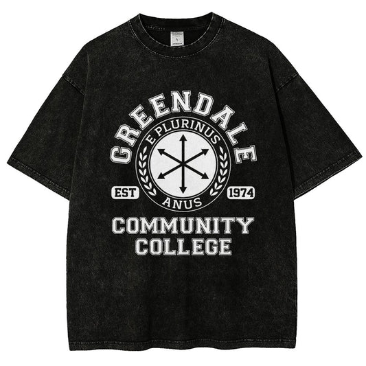 Sunnydale Community College Vintage Distressed T-shirt