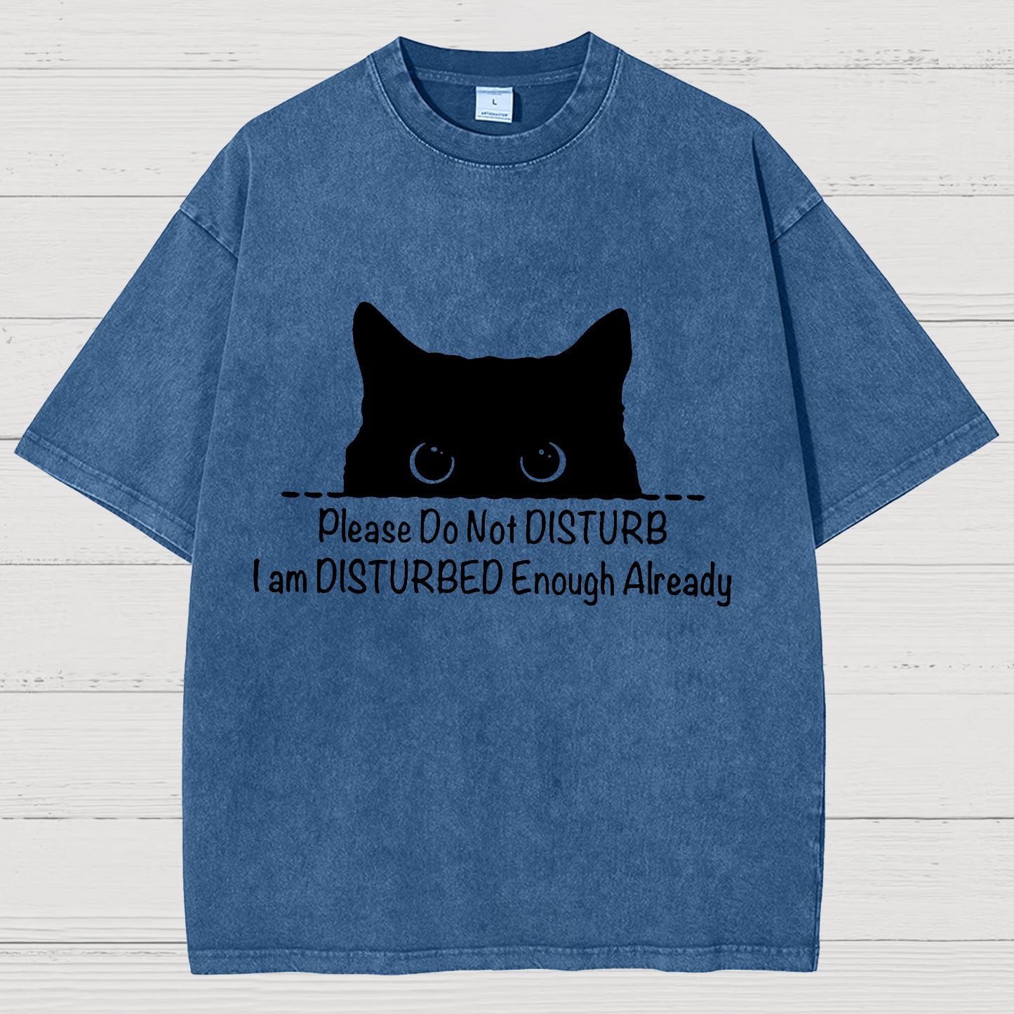 Please Do Not Disturb Vintage Distressed T-shirt