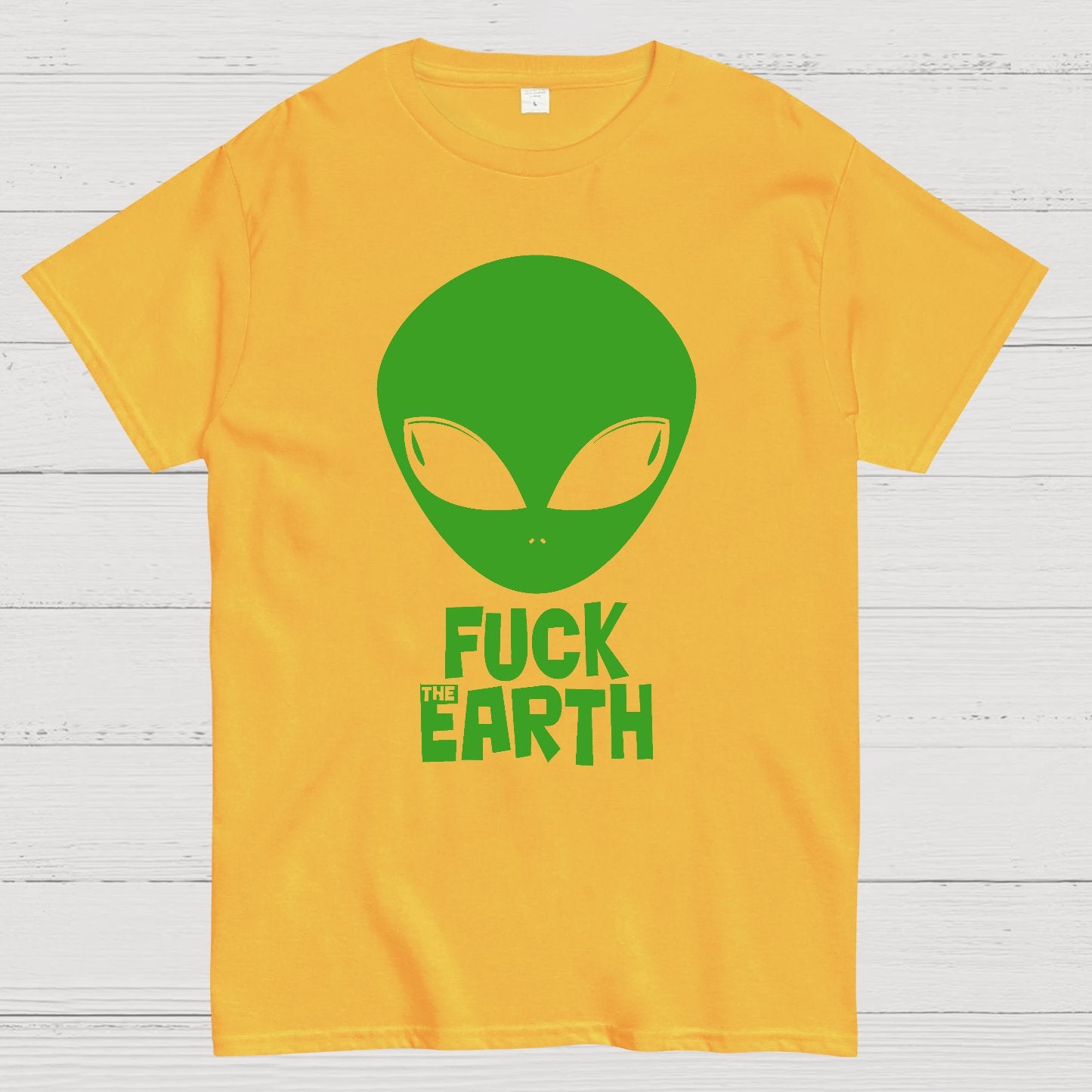 Fuck！Earth Geek T-Shirt