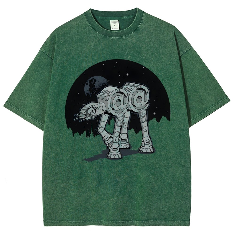 Ack…Ack… Vintage Distressed T-shirt