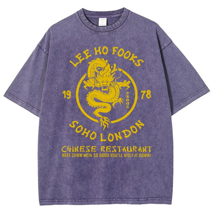Lee Ho Fooks Chinese Restaurant Vintage Distressed T-shirt