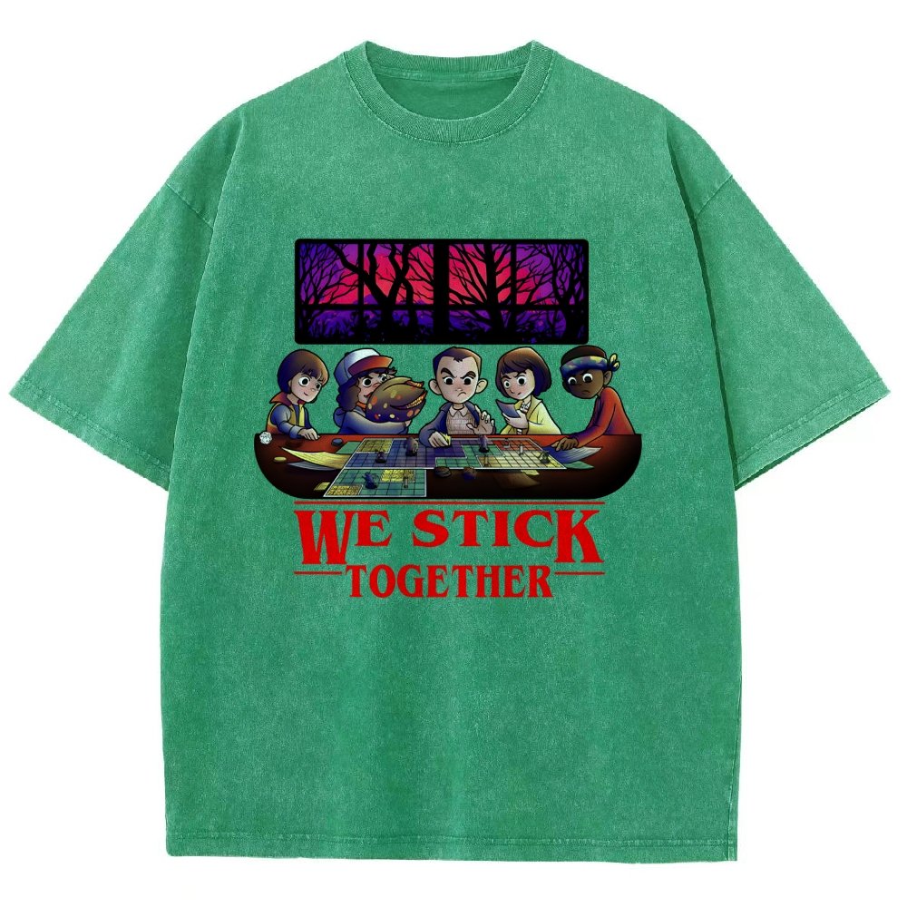 We Stick Together Vintage Distressed T-shirt