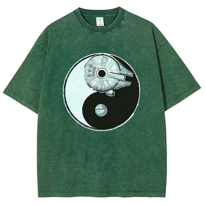 Balance Of The Energy Vintage Distressed T-shirt