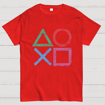 Gaming symbols Geeky T-Shirt