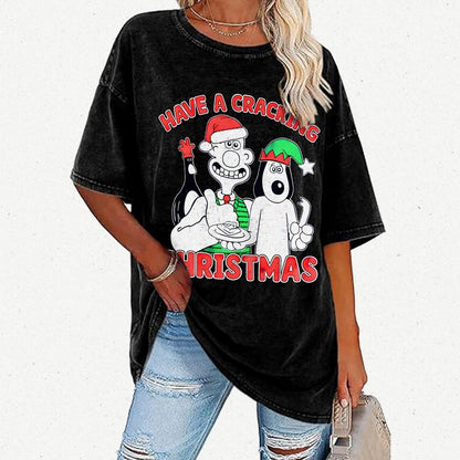 Have a Cracking Christmas Vintage Distressed T-shirt