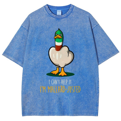 Maladjusted Mallard Vintage Distressed T-shirt