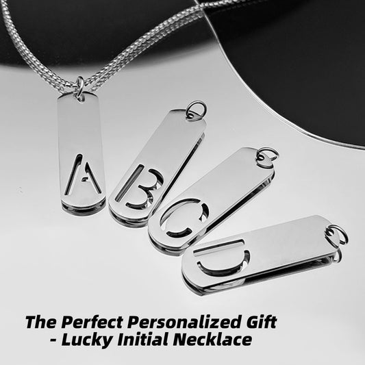 Lucky Letter Necklace-A Symbol Just for You
