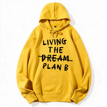 Living Plan B Cotton Hoodie