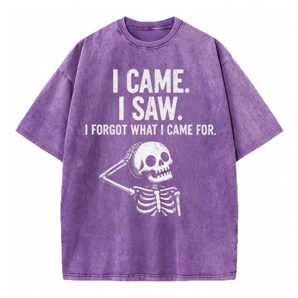 I Came. I Saw. I Forgot What I Came For. Funny Dark Humor T-Shirt