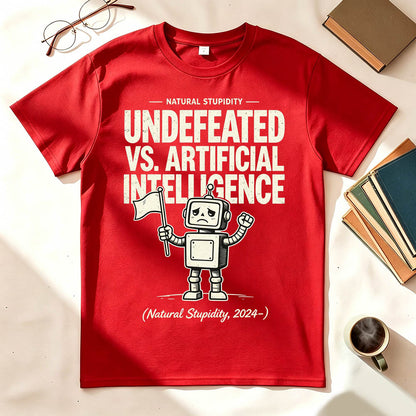 Undefeated vs. Artificial Intelligence T-Shirt