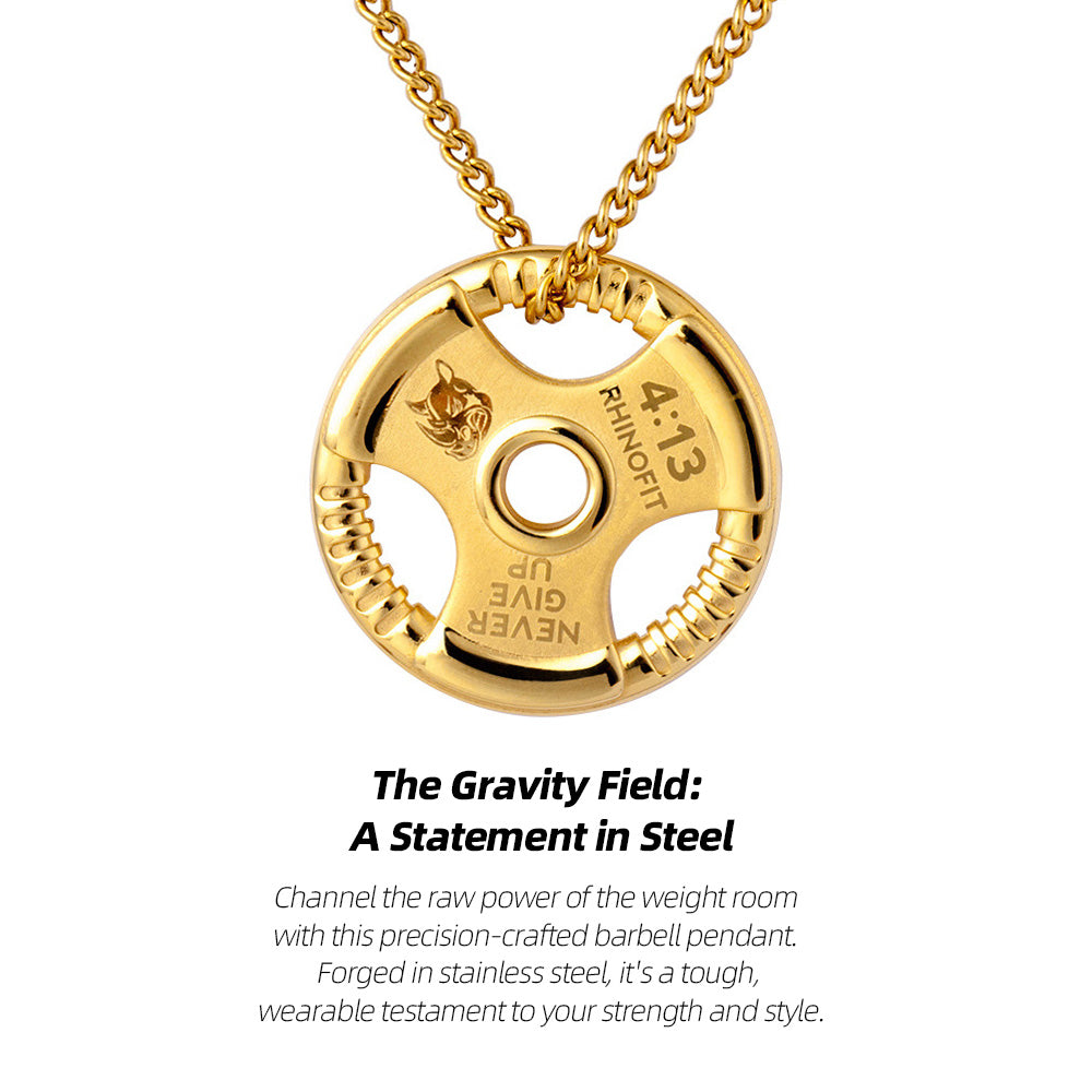 The Weight Plate Necklace | Carry Your Weight and Take On Every Challenge