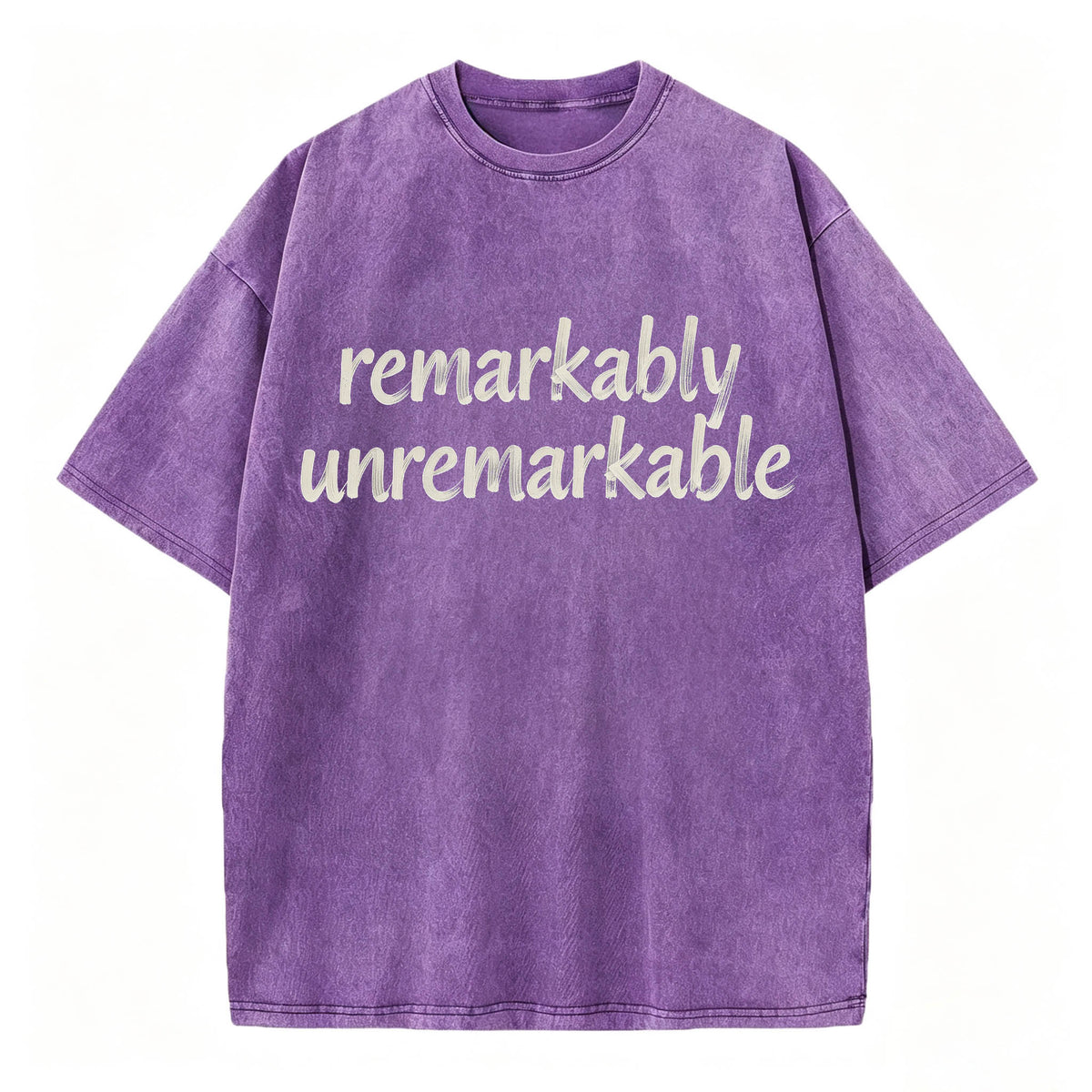 Remarkably Unremarkable Funny Sarcastic T-Shirt