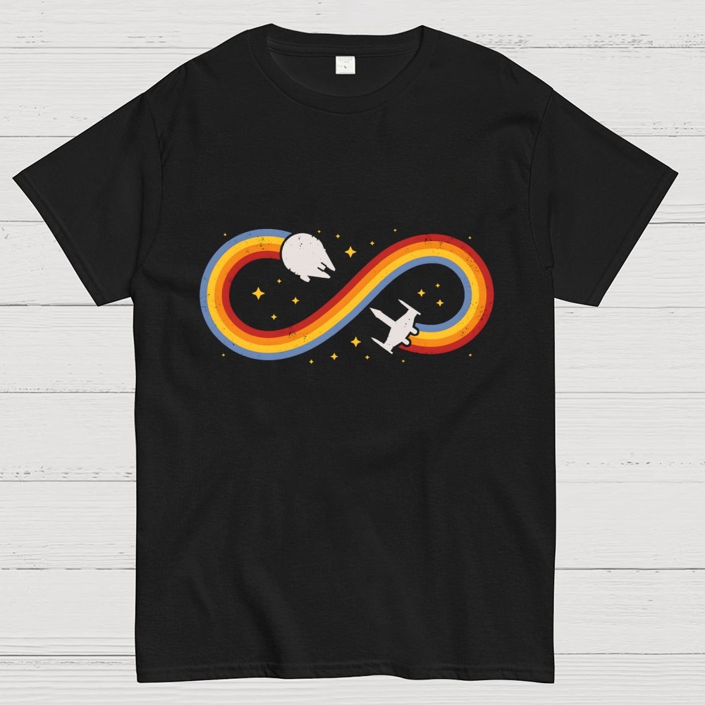 Endless Space Travel Geek T-Shirt