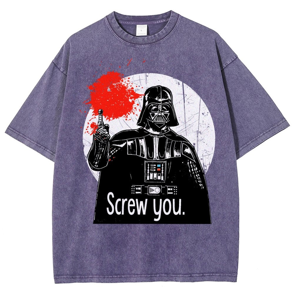 Screw you Vintage Distressed T-shirt