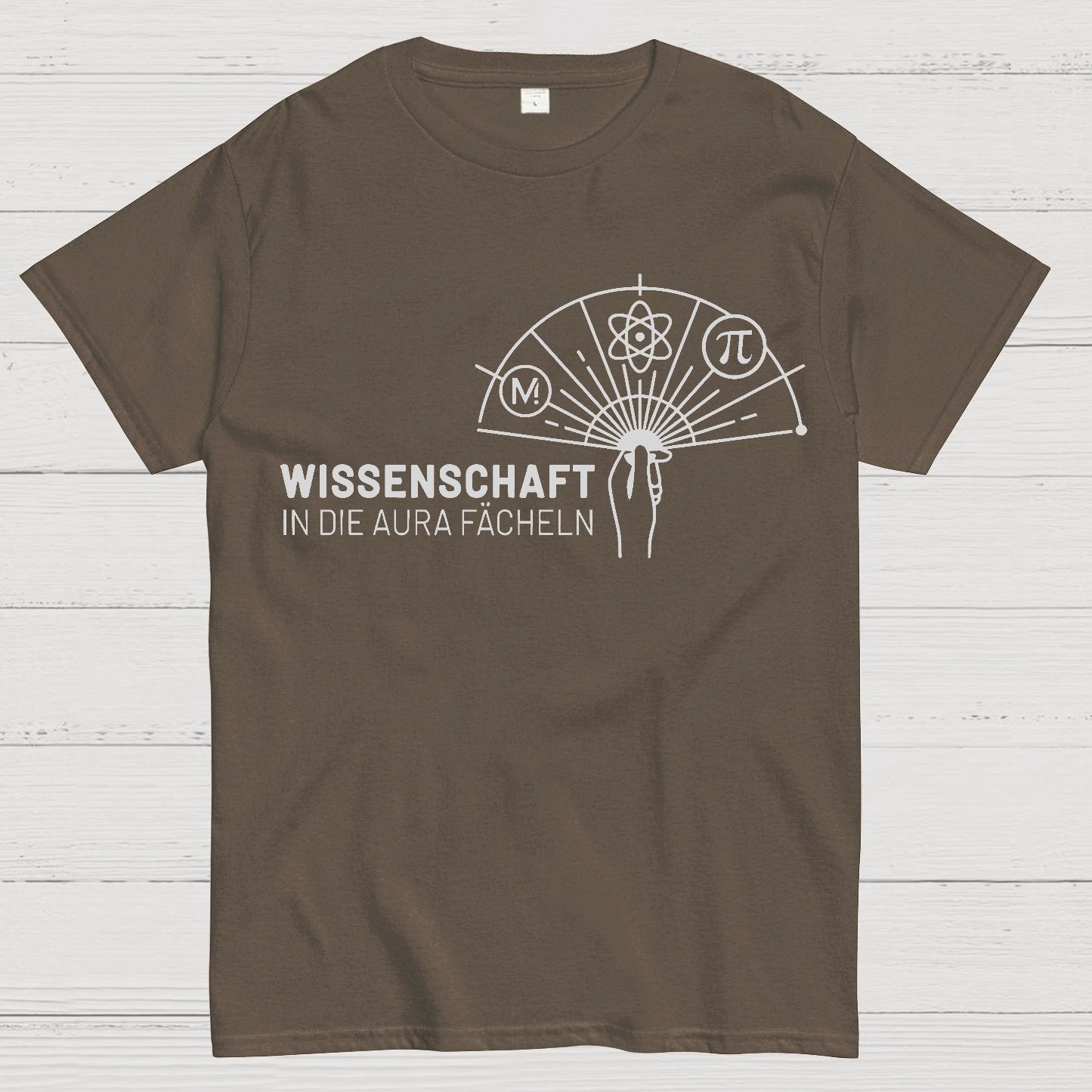 Wissenschaft in die Aura fächeln Geek T-Shirt