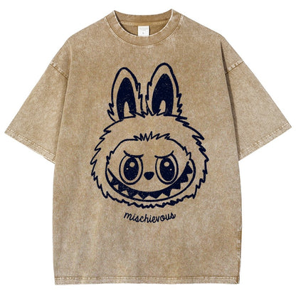 Le Boo Boo Vintage Distressed T-shirt