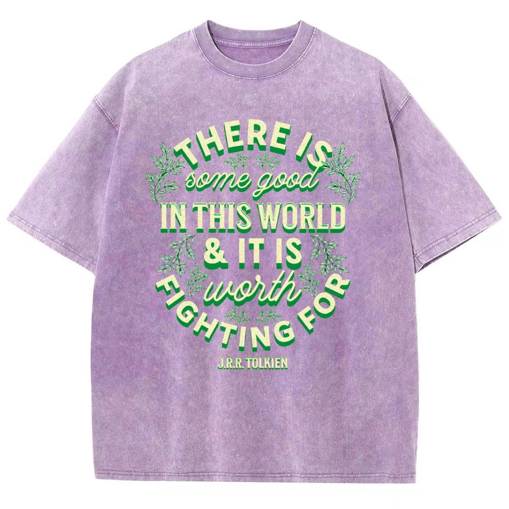 There is Some Good in This World Vintage Distressed T-shirt