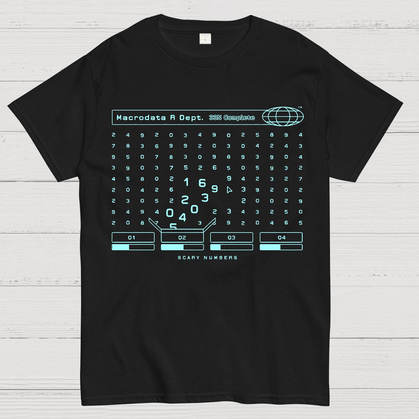 Scary Numbers Geek T-Shirt
