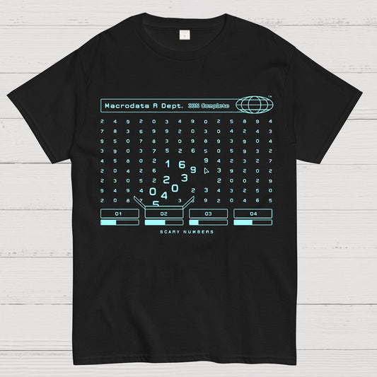 Scary Numbers Geek T-Shirt