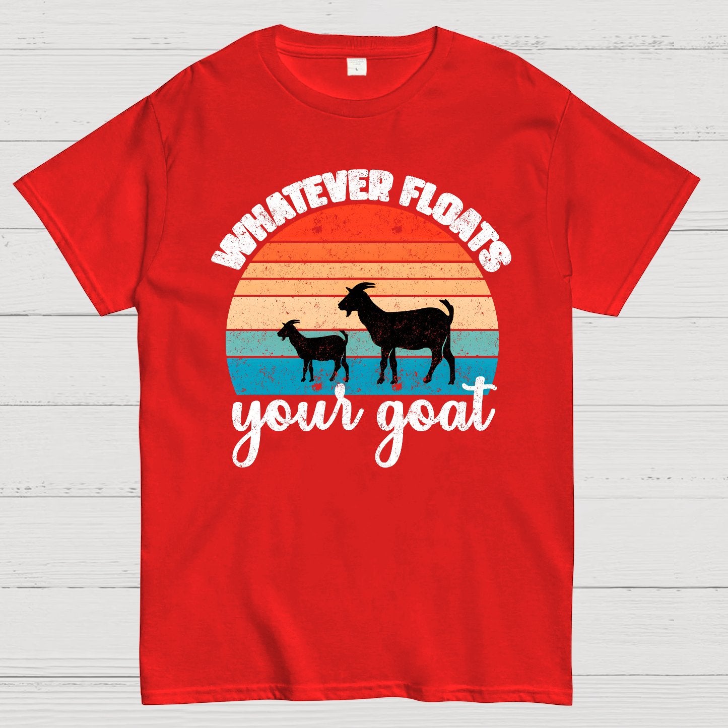 Whatever Floats Your Goat Geek T-Shirt