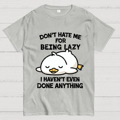 Duck Done Nothing Geek T-Shirt