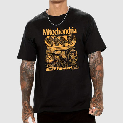 Mitochondria Vintage Science Geek T-Shirt