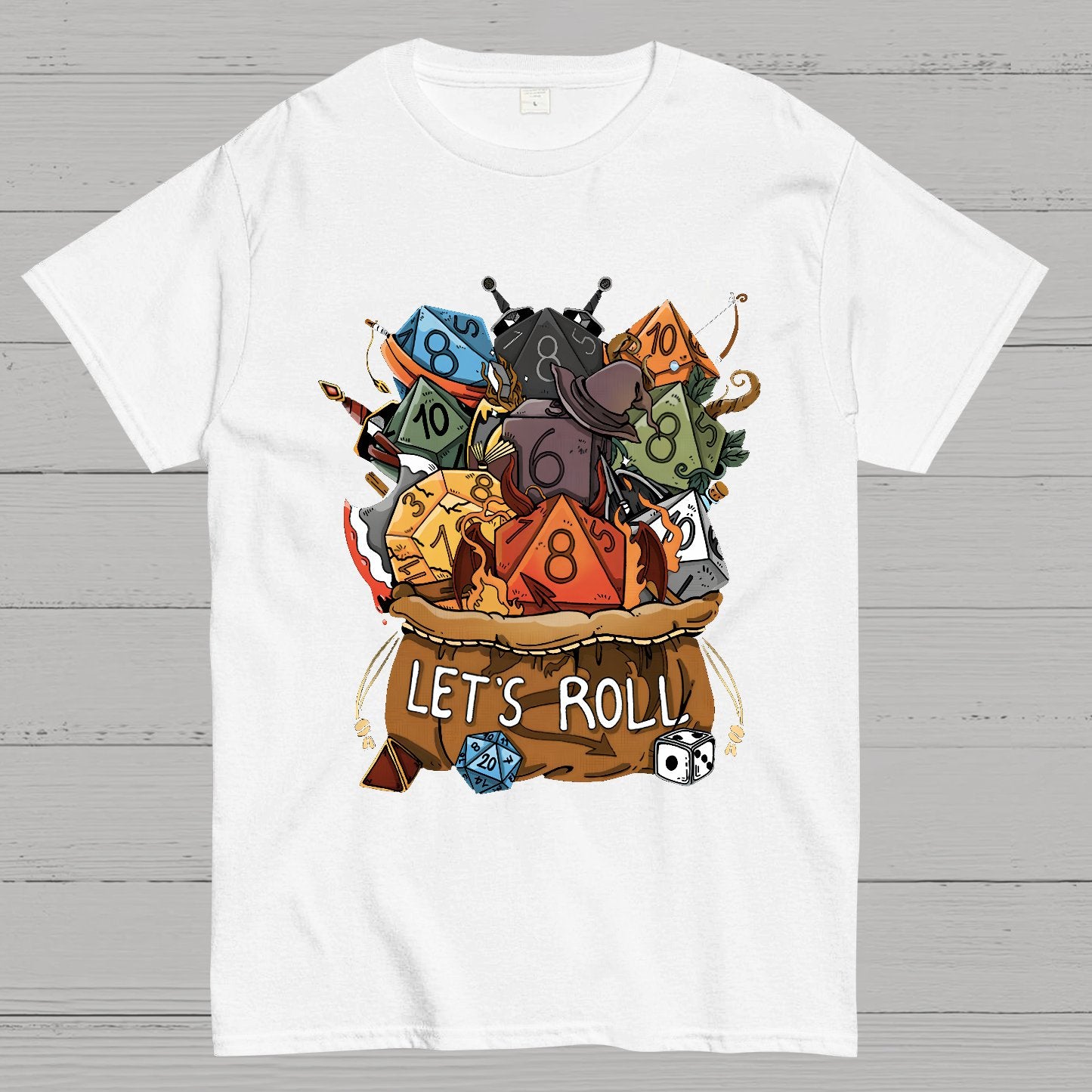 Let's Roll Nerdy T-Shirt