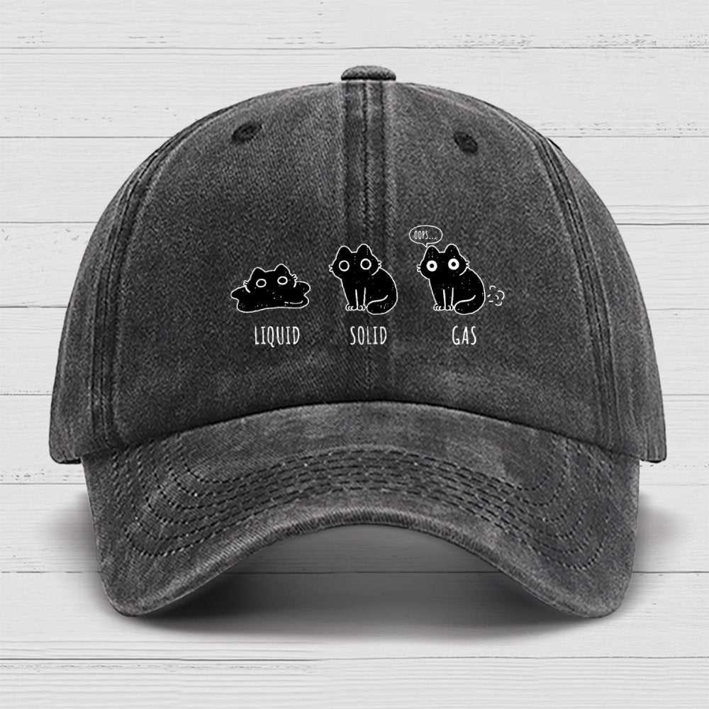 States of Cat Cotton Hat