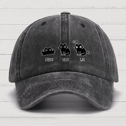 States of Cat Cotton Hat