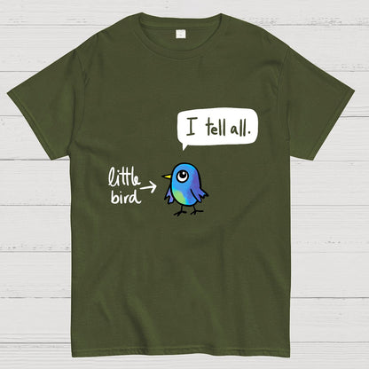 The Bird Said It All Geek T-Shirt