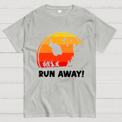 Run Away Geek T-Shirt