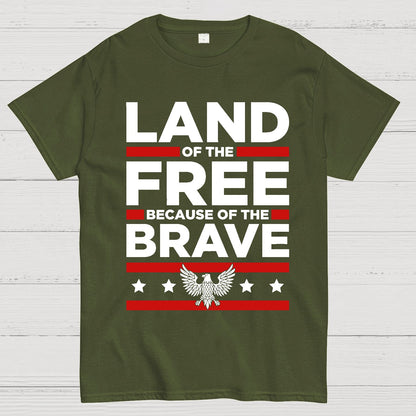 Because of the Brave Geek T-Shirt