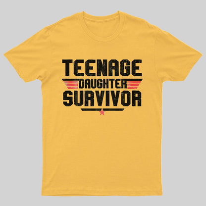 Teenage Daughter Survivor Vintage Geeky T-Shirt