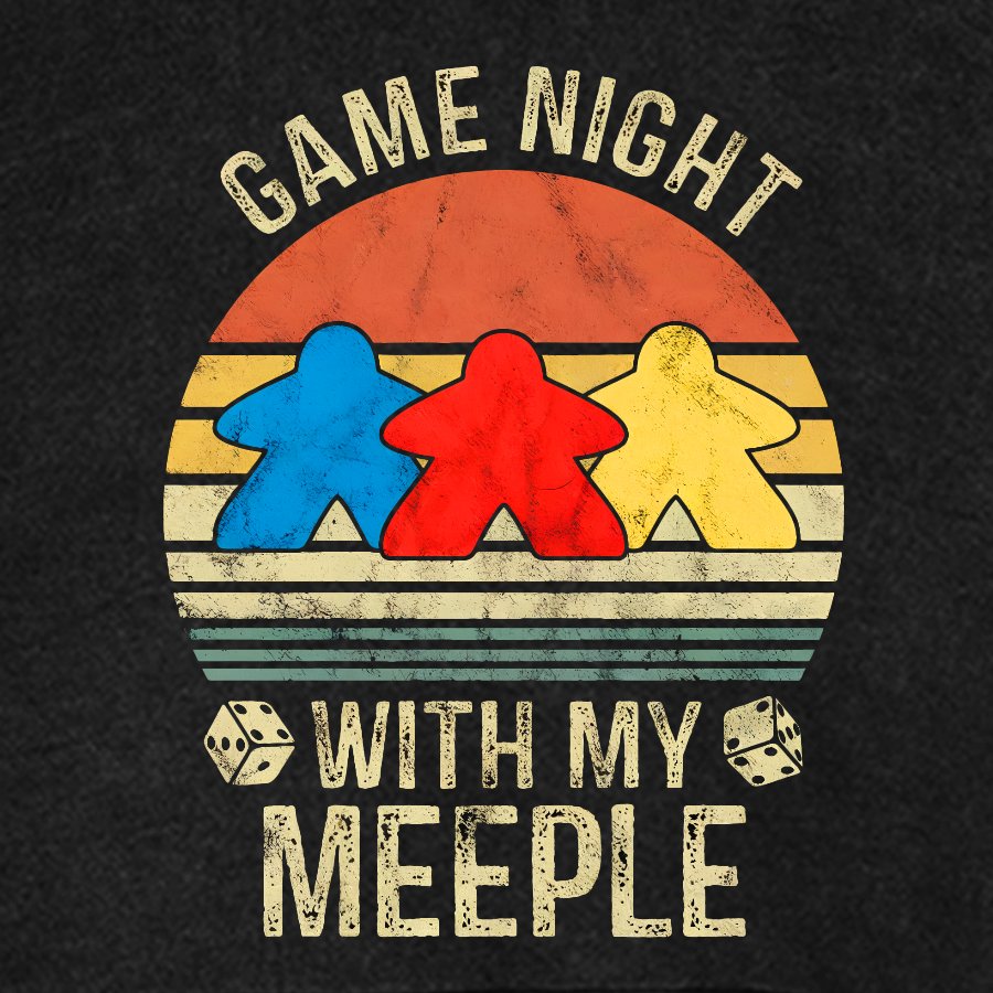 Board Game Vintage Distressed Hoodie