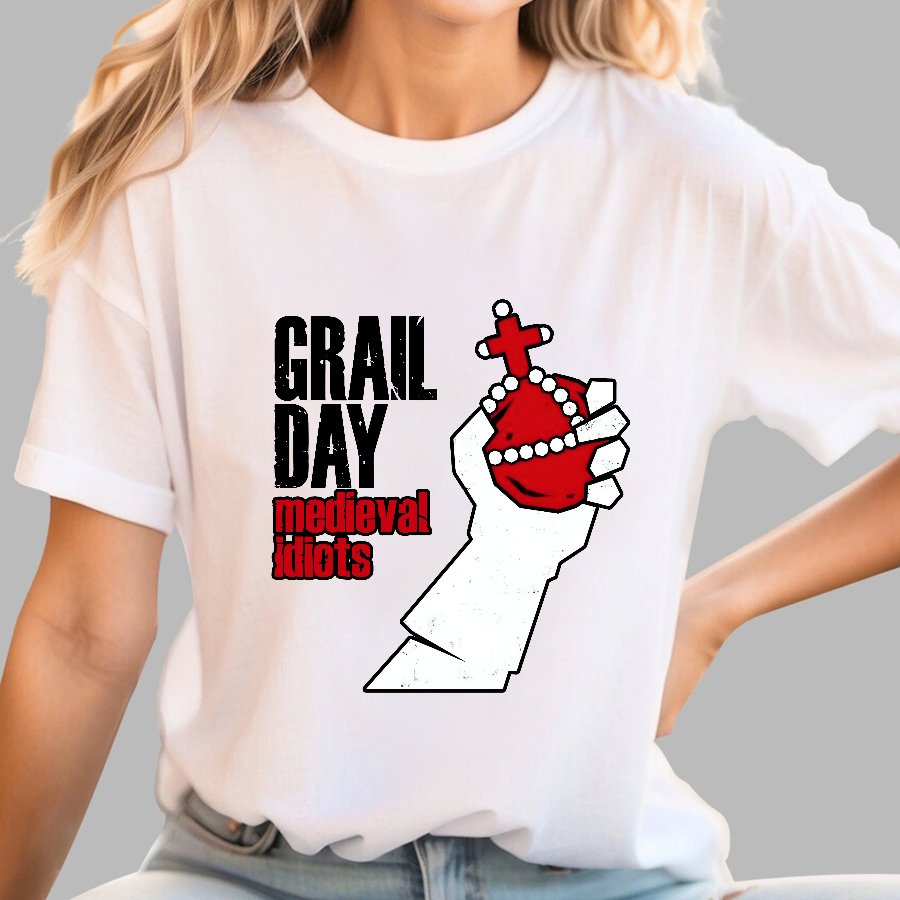 Medieval Idiots Geek T-Shirt