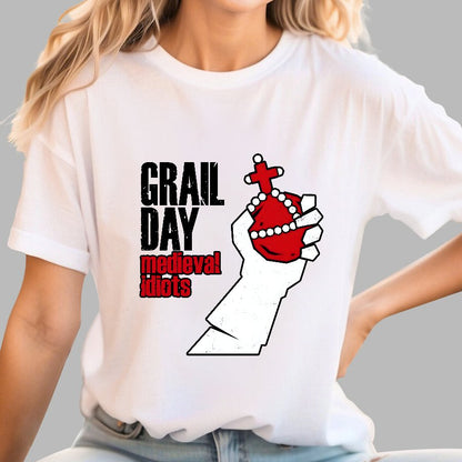 Medieval Idiots Geek T-Shirt