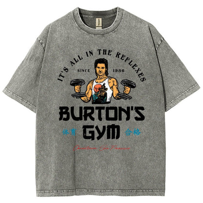 Burton's Gym Vintage Distressed T-shirt